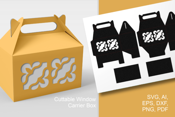 Bloom Block Cutout 2: 3D SVG for Paper Sculptures