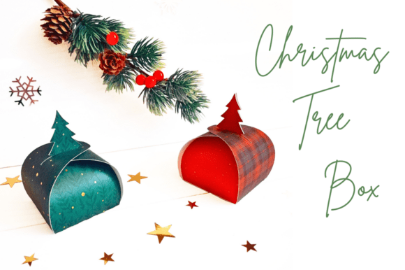 Christmas Tree Rounded Box Favor Box Review