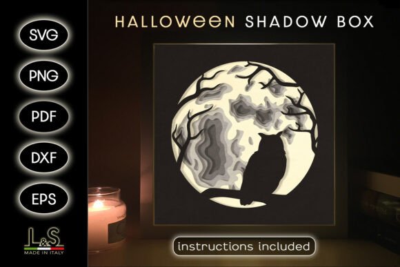 Halloween Owl Shadow Box Svg: 3D SVG Review
