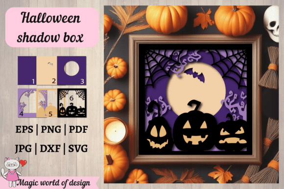 Halloween Shadow Box SVG: A Layered Design Review