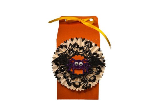 Halloween Spider Bat Milk Box: 3D SVG Review