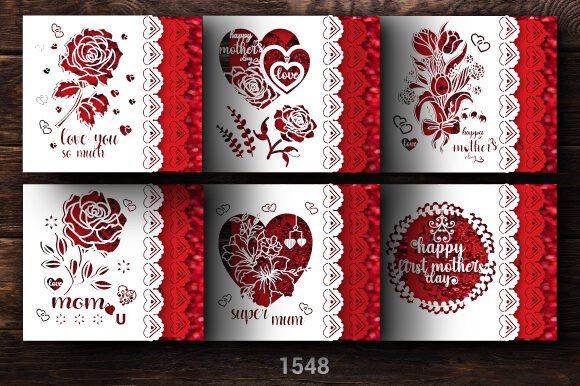 Mother’s Day Gift Card SVG 1548: 3D SVG Shapes Review