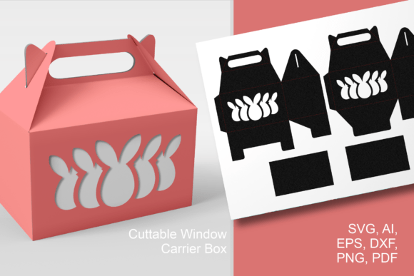 Stacked Easter Bunnies Gable Favor Box Review
